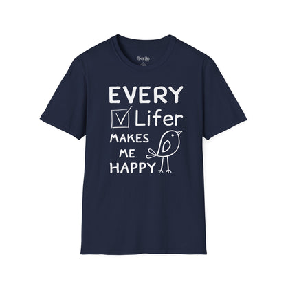 Every Lifer Makes Me Happy Unisex T-Shirt