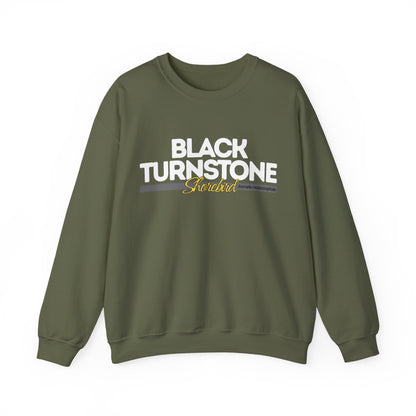 Black Turnstone Bird Heavy Blend Unisex Sweatshirt