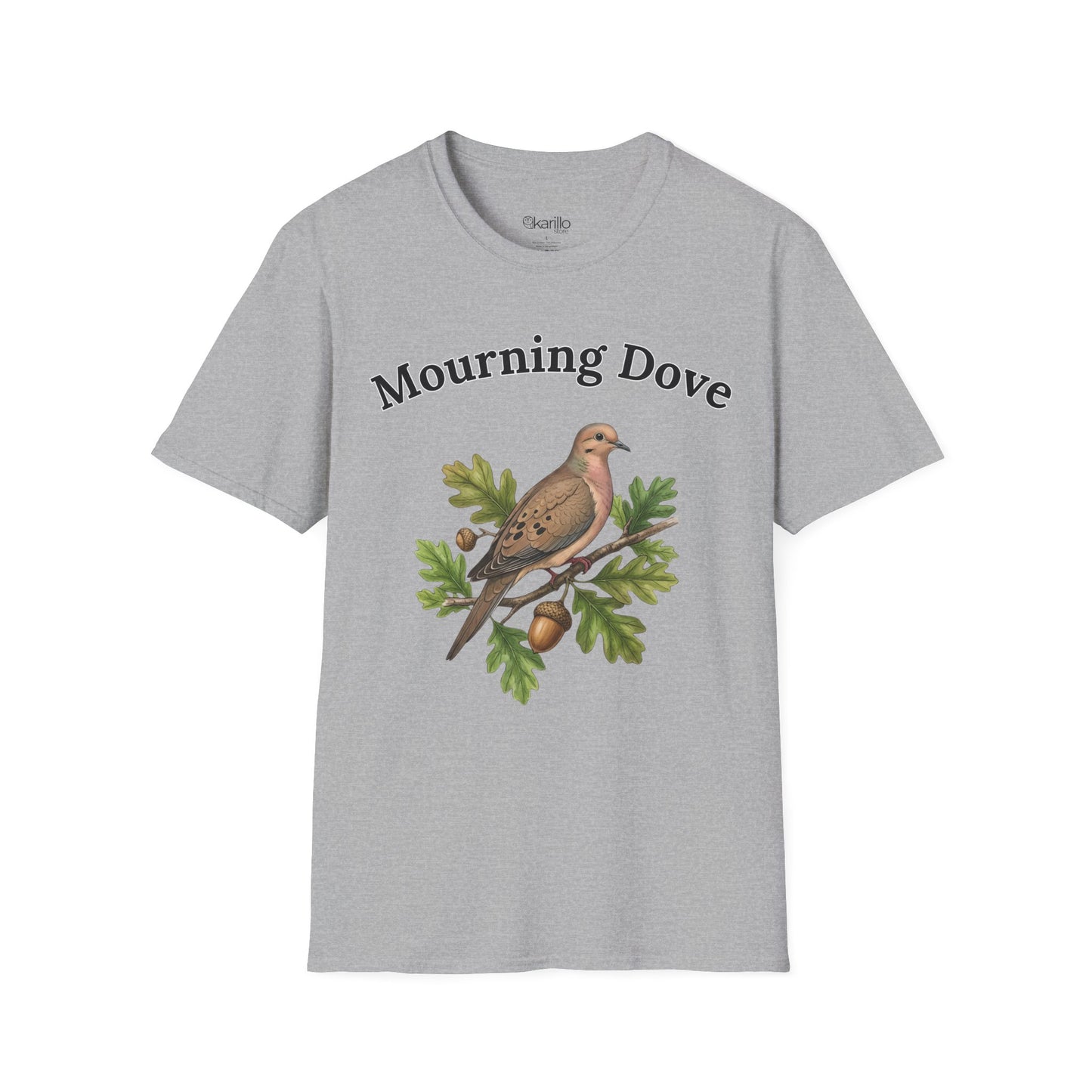 Mourning Dove T-Shirt — Vintage Bird Graphic Tee for Nature Lovers