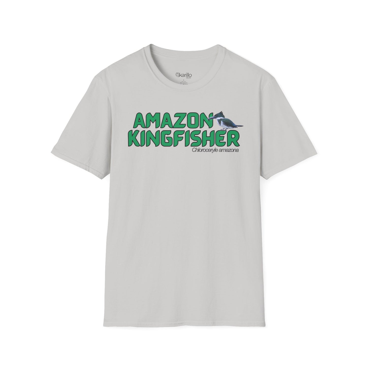 Amazon Kingfisher T-Shirt – Birdwatching Graphic Tee