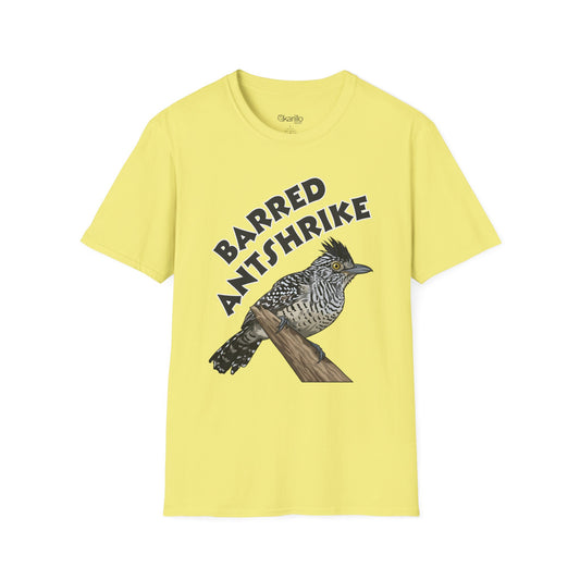Barred Antshrike Bird - Central American Wildlife Graphic Tee
