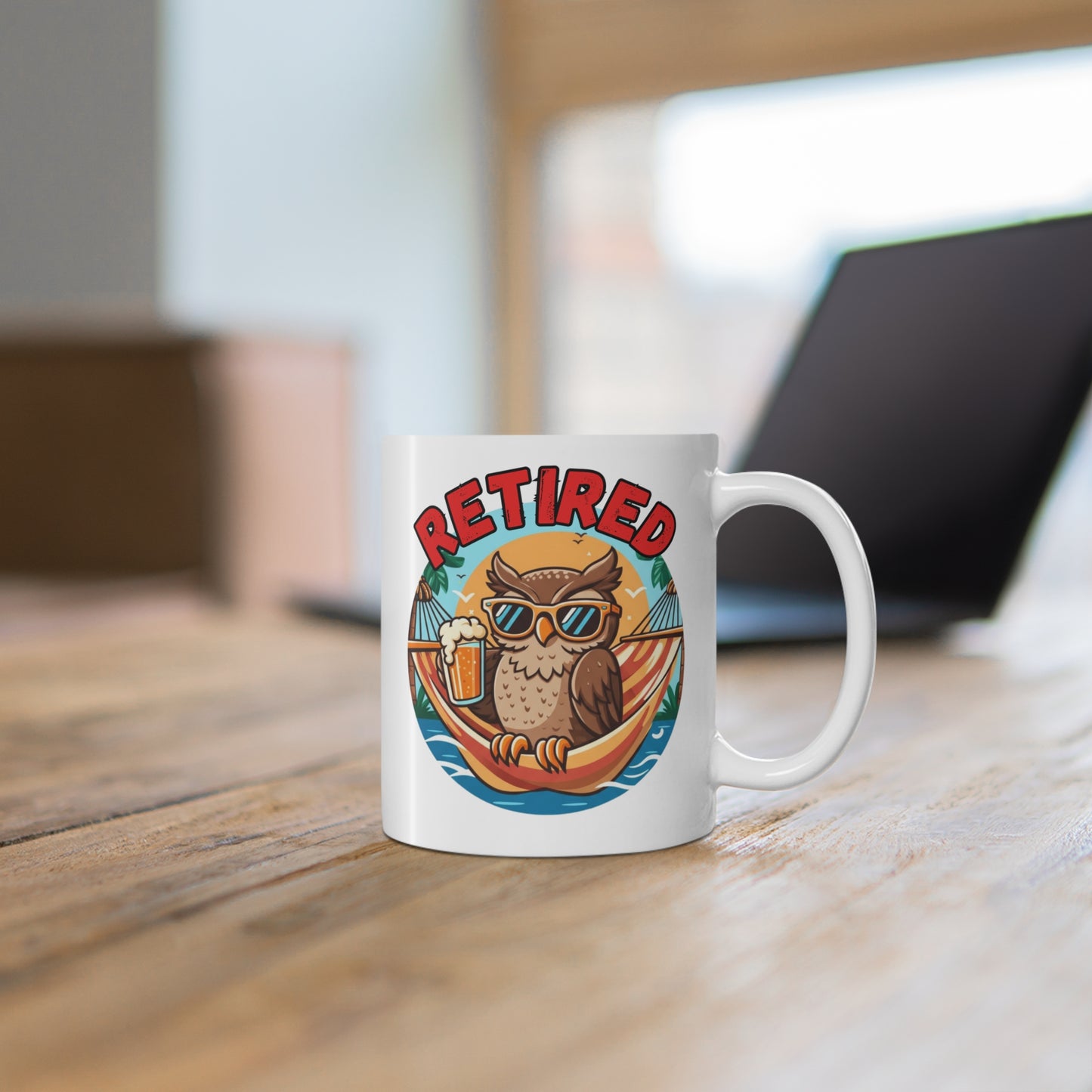 Retired Owl Mug 11oz