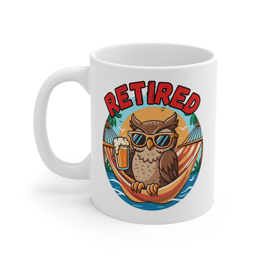 Retired Owl Mug 11oz