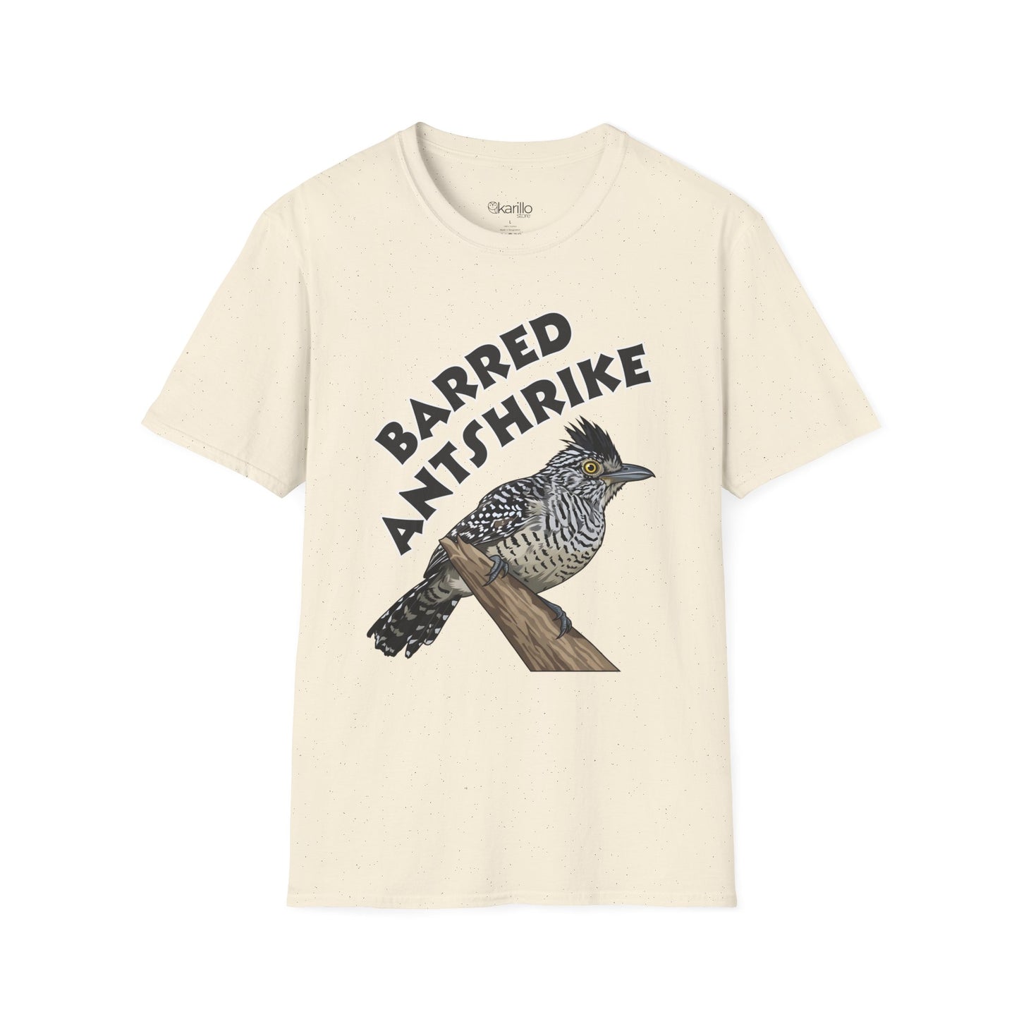 Barred Antshrike Bird - Central American Wildlife Graphic Tee