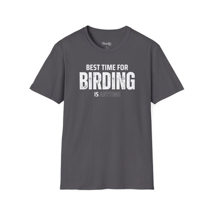 Best Time for Birding Unisex T-Shirt