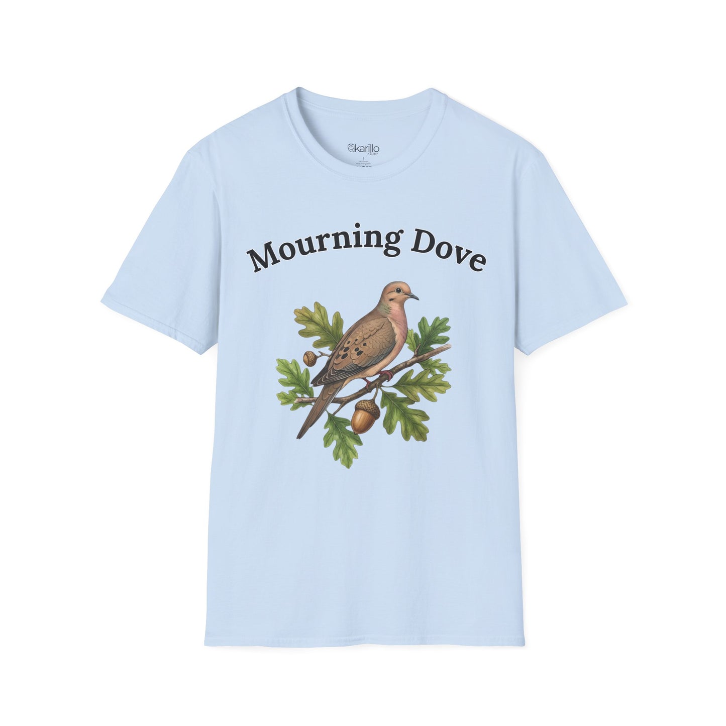 Mourning Dove T-Shirt — Vintage Bird Graphic Tee for Nature Lovers