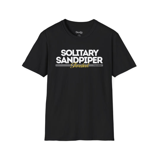 Solitary Sandpiper T-Shirt – Birdwatching Tee for Shorebird Lovers
