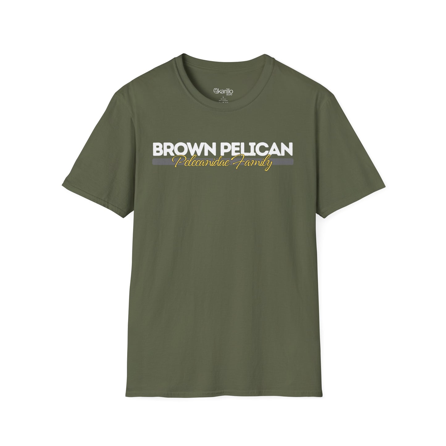 Birdwatching Tee – Brown Pelican Coastal Bird Shirt for Nature Lovers