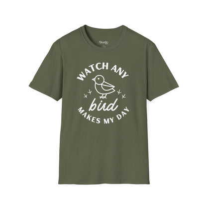 Watch any Bird Makes my Day Unisex T-Shirt