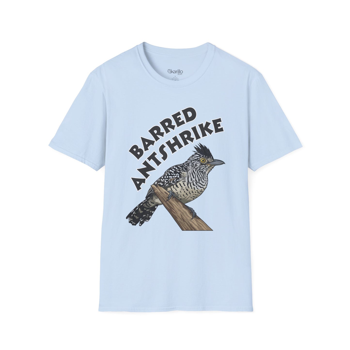 Barred Antshrike Bird - Central American Wildlife Graphic Tee