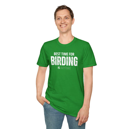 Best Time for Birding Unisex T-Shirt