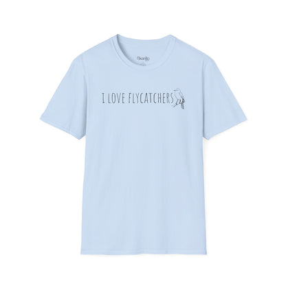 I Love Flycatchers Unisex T-Shirt