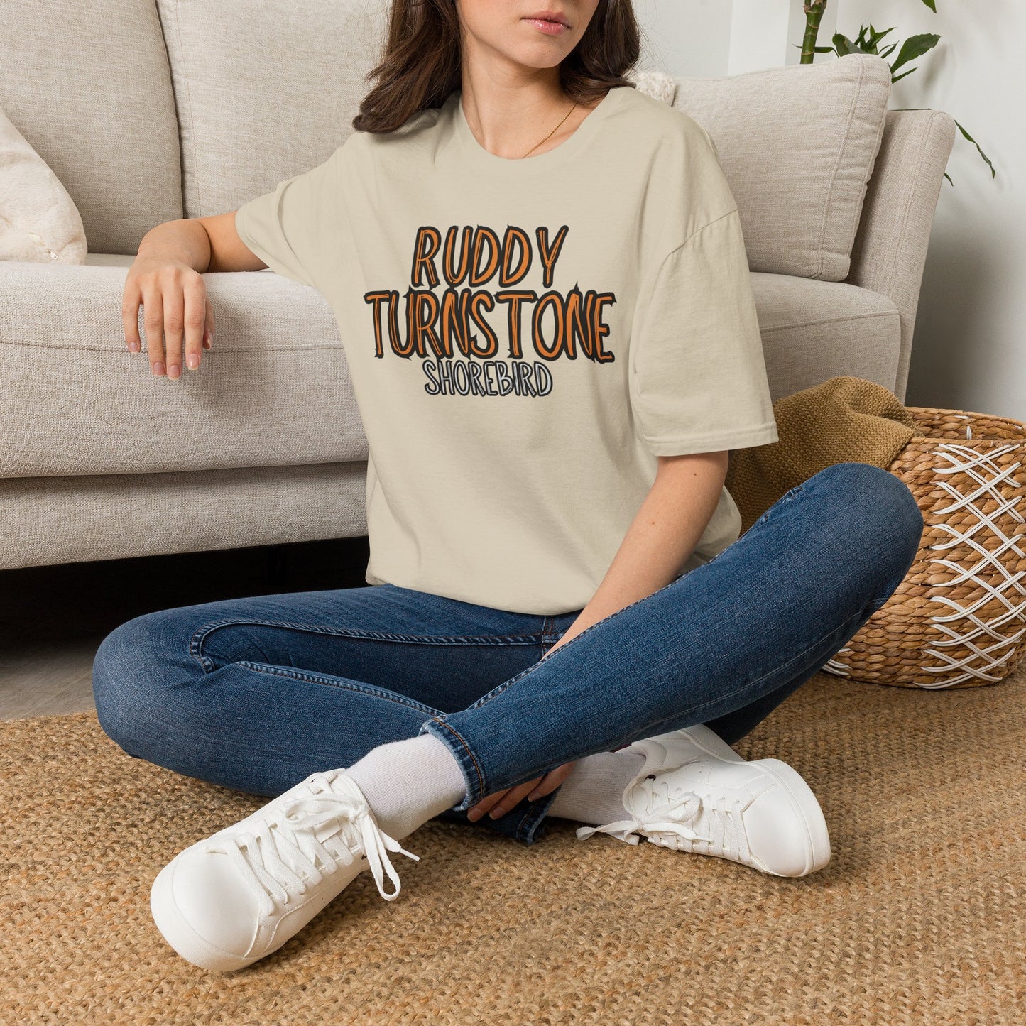 Ruddy Turnstone Birdwatching Tee – Shorebird Lover Gift