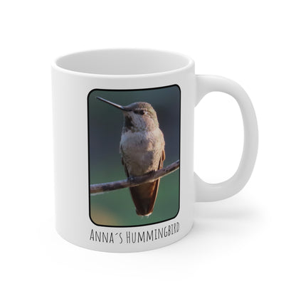 Birds & Coffee, Anna´s Hummingbird Ceramic Mug