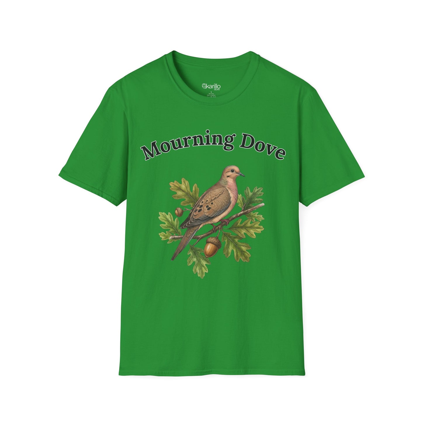 Mourning Dove T-Shirt — Vintage Bird Graphic Tee for Nature Lovers