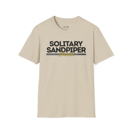 Solitary Sandpiper T-Shirt – Birdwatching Tee for Shorebird Lovers
