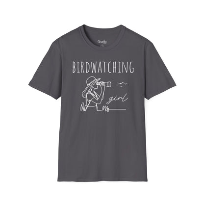 Birdwatching Girl Unisex T-Shirt