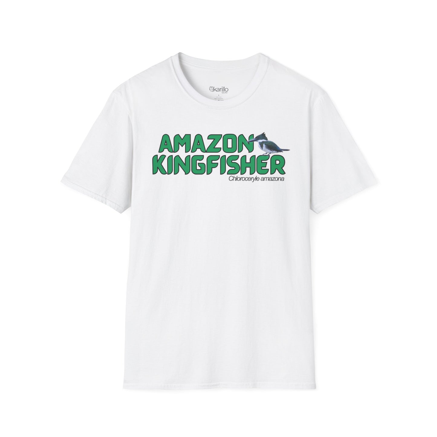 Amazon Kingfisher T-Shirt – Birdwatching Graphic Tee
