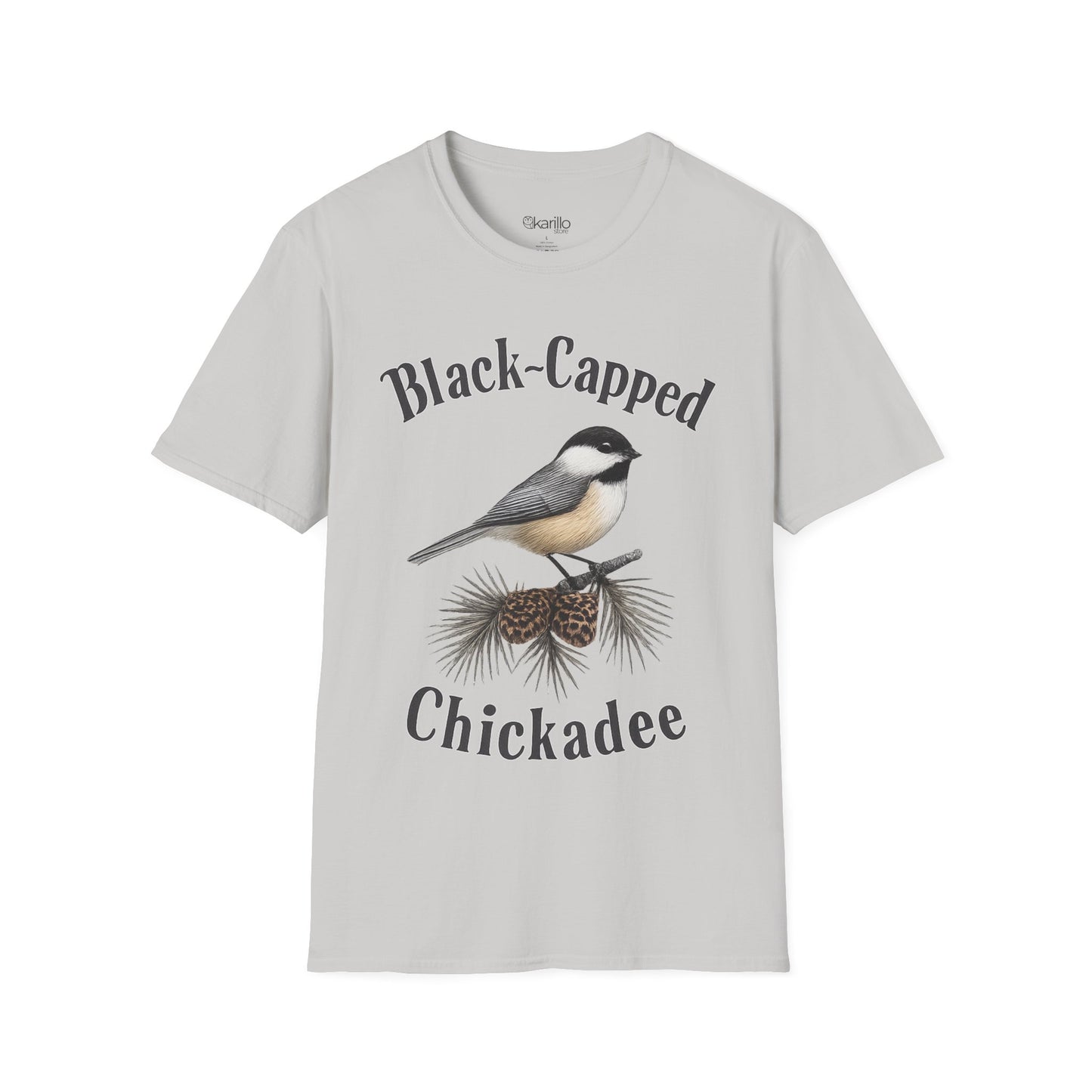 Black-Capped Chickadee T-Shirt — Birdwatching Nature Tee