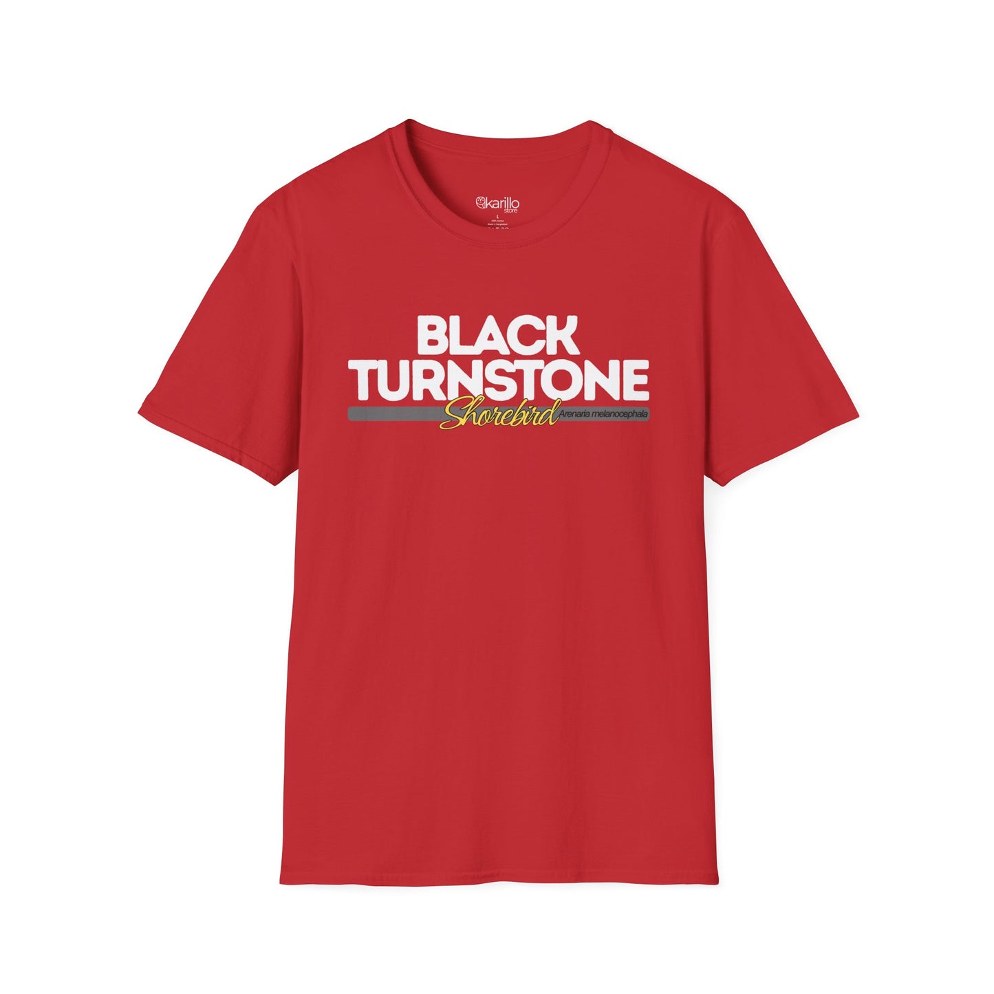 Black Turnstone Shorebird Unisex T-Shirt