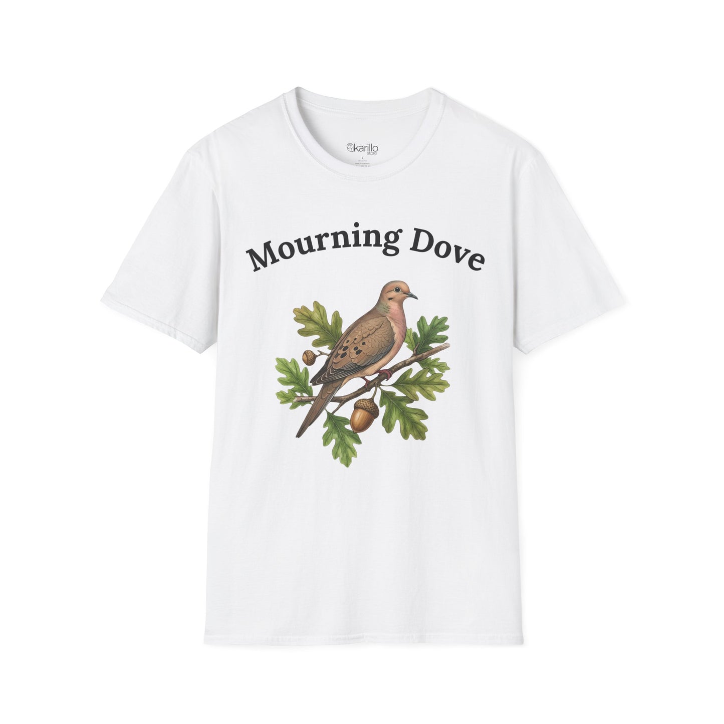 Mourning Dove T-Shirt — Vintage Bird Graphic Tee for Nature Lovers